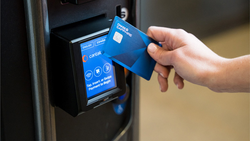 Card payment on a terminal